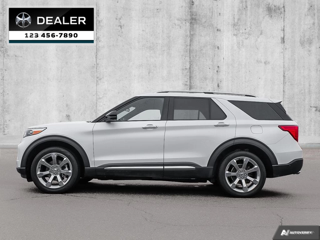 2020 Ford Explorer Platinum Image principale