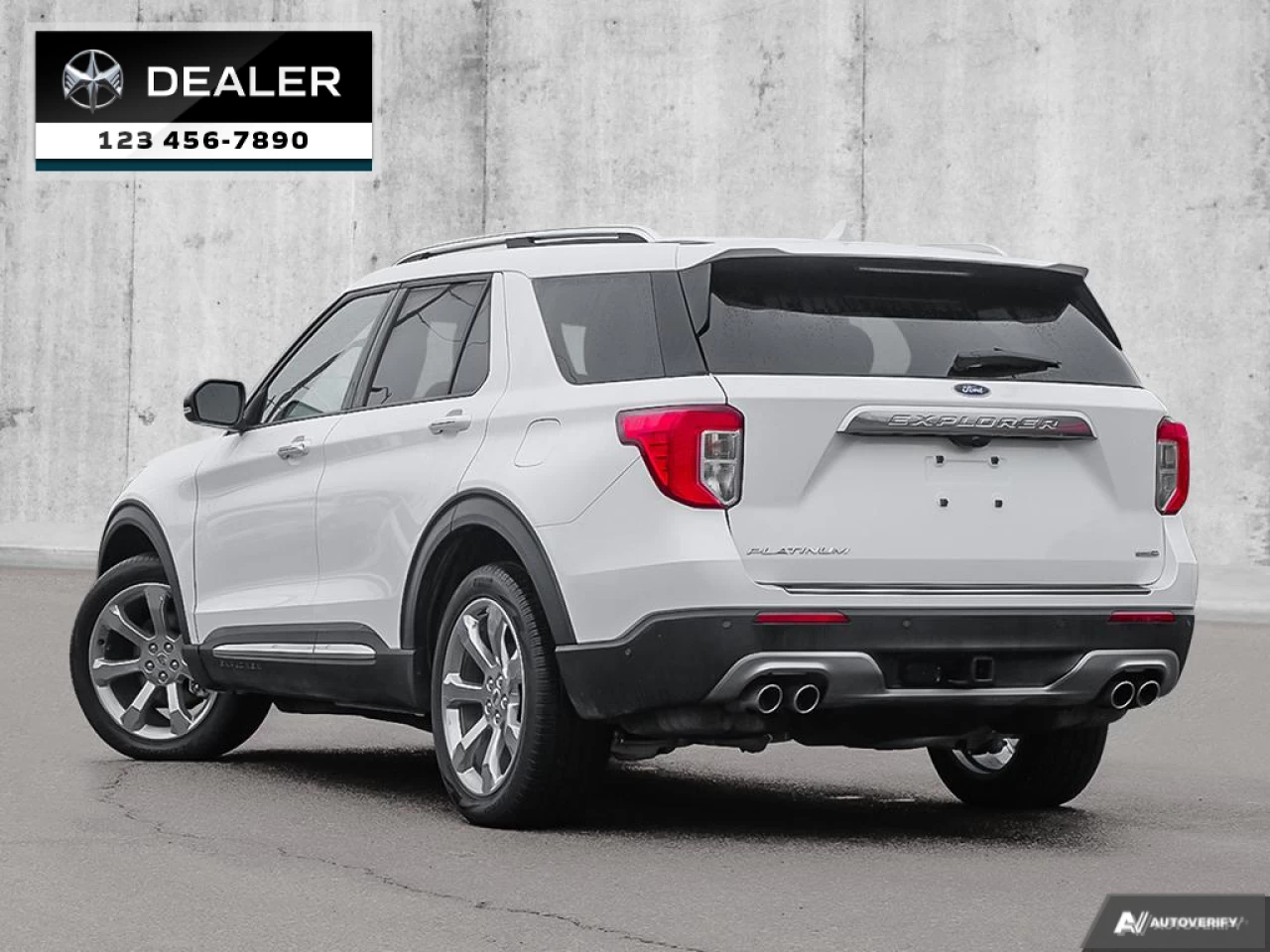 2020 Ford Explorer Platinum Image principale