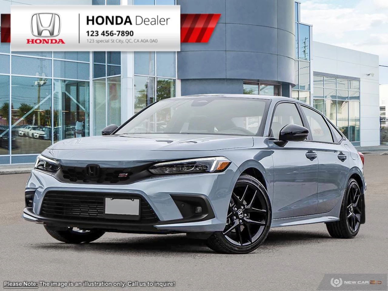 2023 Honda Civic Sedan Si Image principale