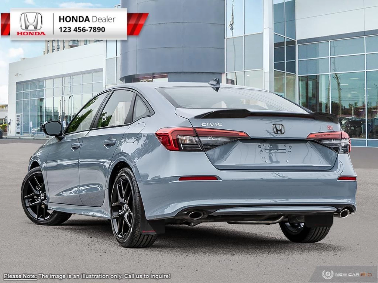 2023 Honda Civic Sedan Si Image principale