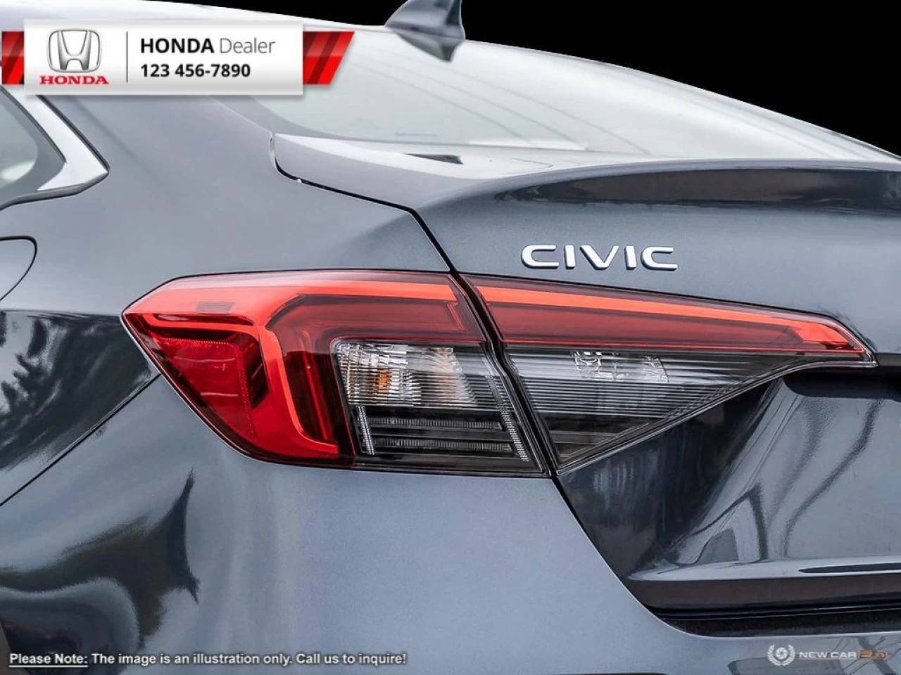 2023 Honda Civic Sedan EX-B Image principale