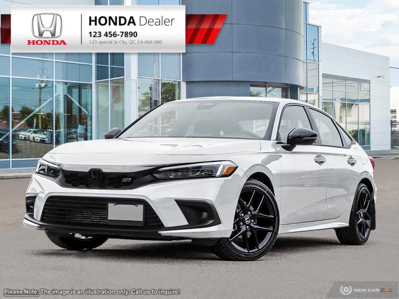 2023 Honda Civic Sedan Si Image principale