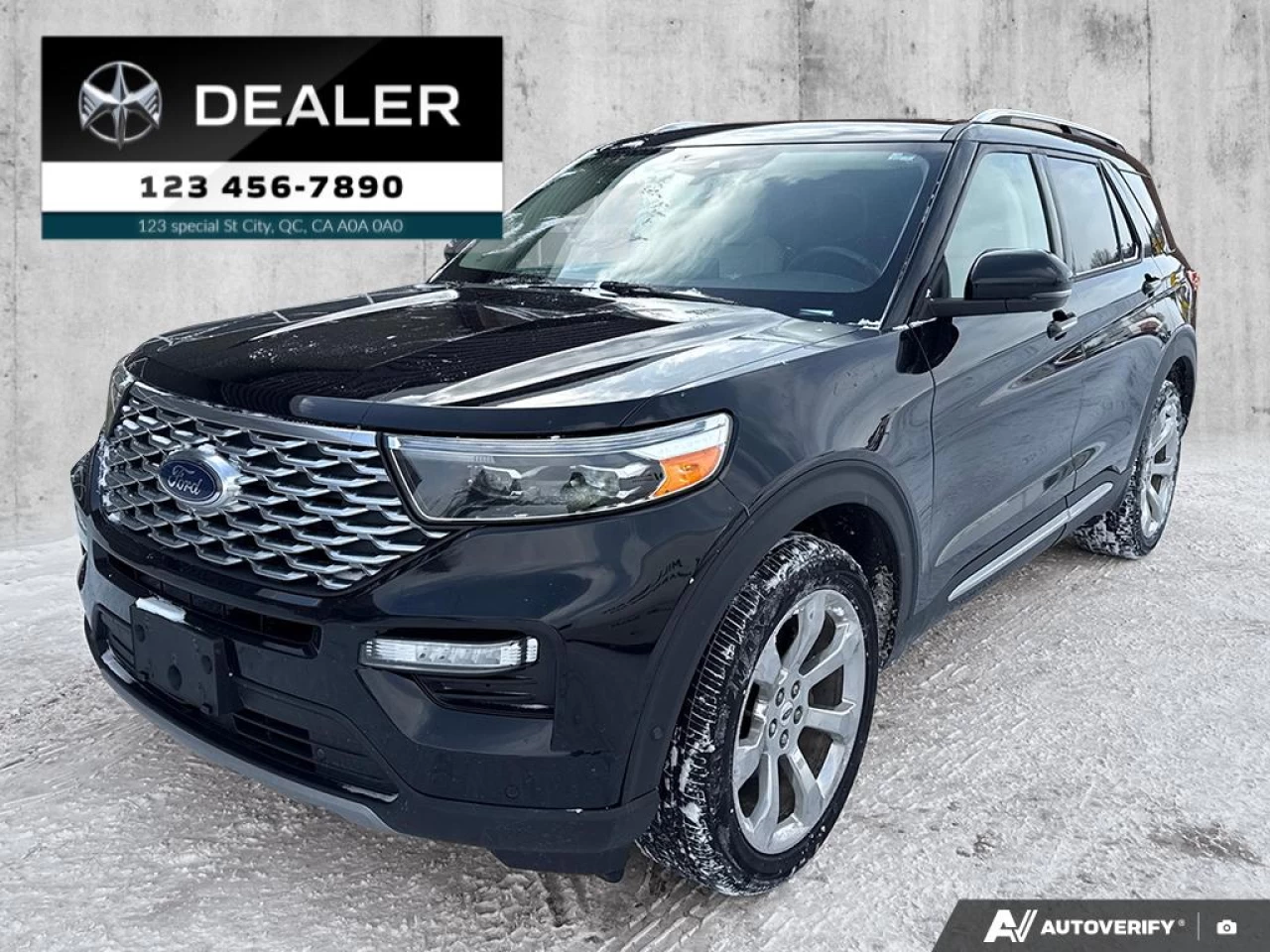 2020 Ford Explorer Platinum Image principale