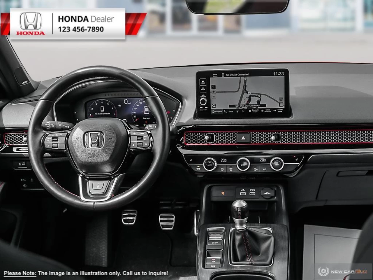 2023 Honda Civic Sedan Si Main Image