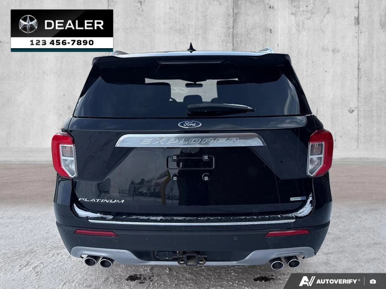 2020 Ford Explorer Platinum Image principale