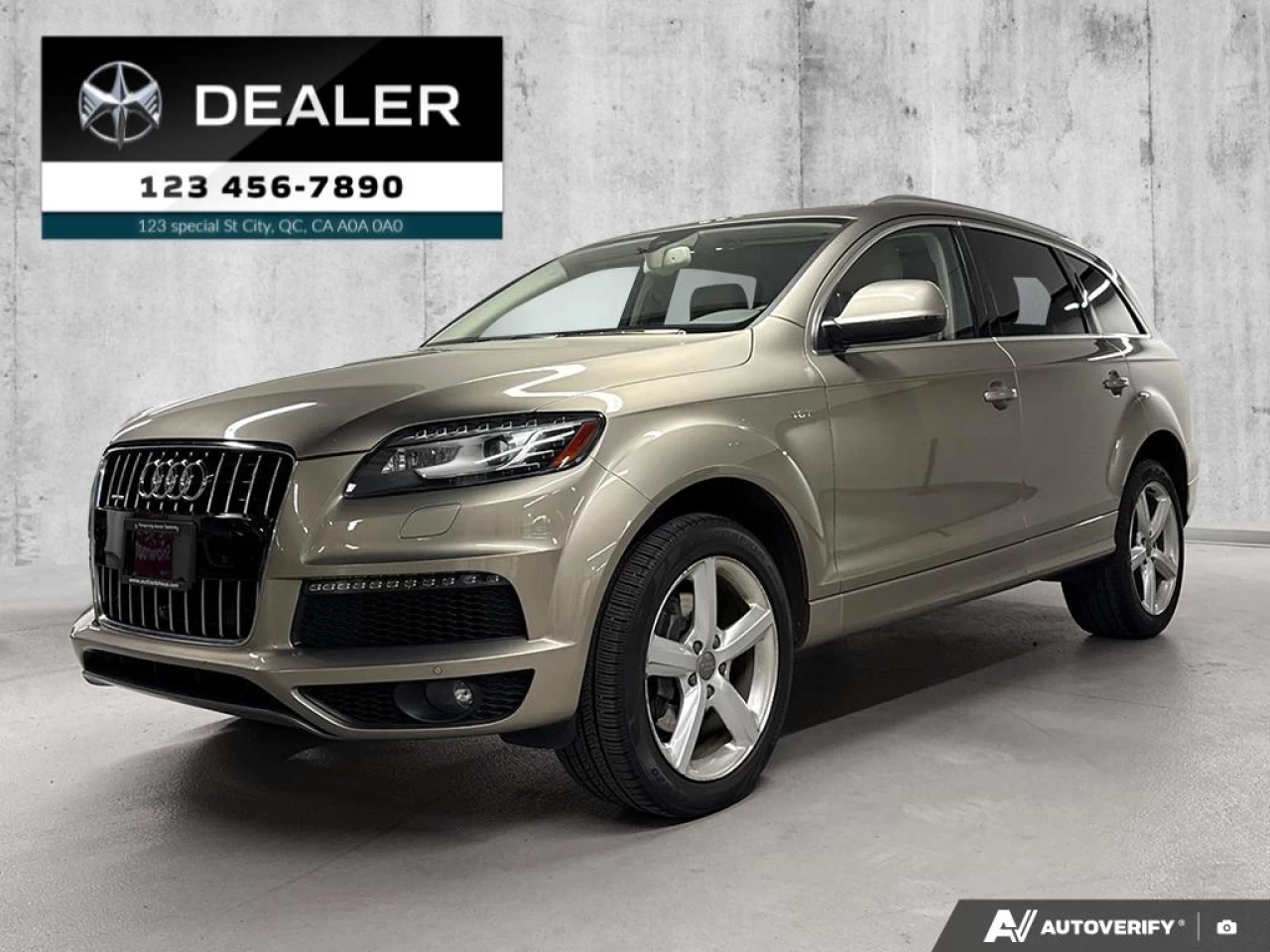 2015 Audi Q7 3.0T Sport Quattro Image principale